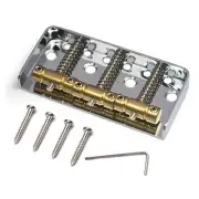 6 Strings Guitar Short Bridge Brass Saddles for Telecaster Tele TL Style Part]