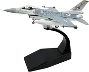 F16 Fighter 1:100 Scale Diecast Alloy Aircraft for Room Decoration Souvenir