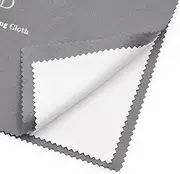 JARGOD Silver Polishing Cloth Jewelry Cleaning Cloth 11" X 14" Large pro Size for Cleaning Gold, Silver and More Keeps Jewelry Clean and Shining. (Pack of 1)