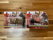 Godzilla & Mechagodzilla Mothra & King Ghidorah Mini Figure 2-Pack sets