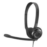 NWT Sennheiser PC 8 USB Headset Black Work Meetings Gaming School Class Calls