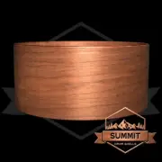 Summit 14x8 Snare Drum Shell Walnut