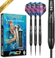 Peter Wright Snakebite 3: 22G or 26G Tungsten Darts Set with Flights and Stems
