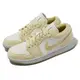 Nike Wmns Air Jordan 1 Low SE 奶油米 帆布 刺繡勾勾 女鞋 AJ1 休閒鞋 FN3722-701