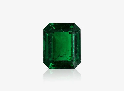 2.06 Carat Natural Loose Emerald, Vivid Green Emerald, ICA Certified Rare Gift