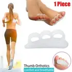 1X Gel Toe Separators Stretcher Straightener Crest Foot Pads Soft Claw Hammer