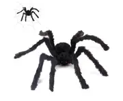 Party Halloween Spider Decorations Realistic Scary Giant Halloween Spider for Outdoor Halloween Decor