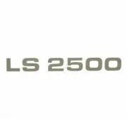 Avalon Pontoon Boat Decal 085213LS | LS Cruise 9 1/2 Inch Silver