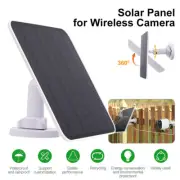 5W Solar Panel Wireless Security Camera for Rechargeable Battery Powered Camera