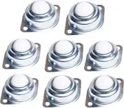 Pack Of 8 Furniture Casters Small Ball Casters, Furniture Casters Compitiabe Withfurniture Cabinet Casters Small Nylon Ball Casters Casters