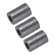 3pcs Graphite Tube Graphite Stir Rod Stick Crucible 10mmx20mmx30mm