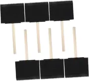 Boy Girl-Friendly Sponge Paint Brushes Set Pcs Soft Sponge Painting Brushes Wooden Handle for Boys and Girls Art Crafts