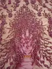 10 Colors 3D Beaded Lace Fabric Shiny Sequin Dress Dress DIY Decor Fabric Lace
