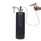 Black 10L Mini Keg Craft Beer Dispenser System w/ SS Pluto Beer Gun Regulator