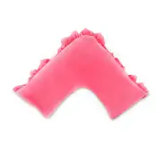 Boomerang Ruffled V Shaped Pillowcase 280TC