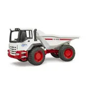 Bruder Licensed 1:16 Scale Dump Truck Model Toy Red & White