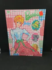 VINTAGE- BARBIE'S BOUTIQUE - PAPER DOLL BOOK - No 1954 - MINT - 1973 – WHITMAN
