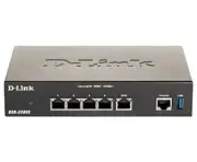D-Link DSR-250V2 wireless router Gigabit Ethernet Black