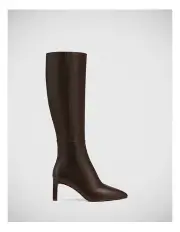 [Wittner] Kian Leather Stiletto Heel Long Boot in Espresso