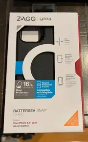 ZAGG Gear4 Battersea Snap D30 MagSafe Case for iPhone 13 (6.1") Only - Black