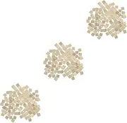 Angoily Soldering Silver 300 Pcs Jewelry Welding Material Jewelry Flux Hotfix Tool Restorer Tool Soldering Paste Jewelry Tools Tiny Solder Labels Jewelry Making Soldering Tab Solder for Jewelry Silver