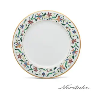 【日本 Noritake】鳳彩鎏花金邊 主餐盤27cm