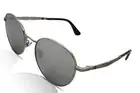 Police Men's Sunglasses SPLE07N Origins Nineties 1 8FFX Grey Gold/Smoke Mirror