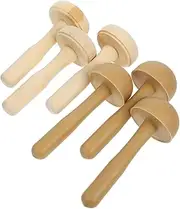 DOITOOL 6pcs Printmaking Tools Durable Hand Print Mushroom Roller Ink for Accurate Paper Printing Versatile Art Supplies for Students Professional Artists