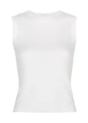 Flore Flore Esme Cotton Tank - White - M M