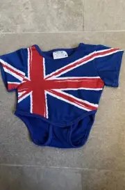 Build a Bear UK Exclusive Union Jack Bodysuit / Leotard