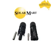 Solar Plug Pair Genuine Stäubli MC4 "2.5mmSq-6mmSq" Wire - 5.5mm - 9mm OD Cable