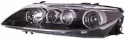 Headlight Left side headlamp driver side headlight assembly projector front light car lamp car light compatible with Mazda 6 2005 2006 2007 Bronze VP2252L