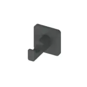 Bathroom Robe Hook Gun Metal Greens Tapware Zuri 690905GM