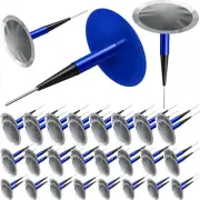 24 Pcs Tire Patches Kit Rubber Tire Repair Patch Mushroom Plug Kit Rubber Punctu