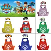 Paw Patrol Superhero Kids Cape & Mask Costume Party Set Chase Skype Marshall