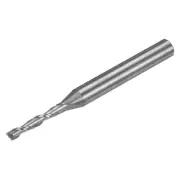 Spiral End Mill CNC Router Bit 1/8" Dia 1/4" Shank Up Cut 2 Flutes Solid Carbide