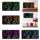 Digital Alarm Clock Date Voice Control Wall Clock for Bedroom Learning Hall