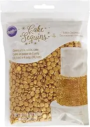Wilton Edible Gold Sequins 283 g