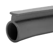 V0500-GR-W Garage Door T Bulb Bottom Seal 1/2" Bulb Mini Warehouse GRAY
