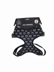 Disney Pet Dog Harness Adjustable Jack Skellington TNBC By Buckle-Down Large New