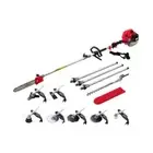 Pole Chainsaw 62Cc Petrol Brush Cutter Whipper Hedge Trimmer 9In1