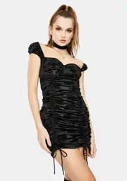[Dolls Kill] Sinora Ruched Mini Dress