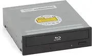 Hitachi-LG BH16 Internal Blu-Ray Drive, BD BD-R BDXL DVD-RW Player/Writer for Desktop PC, Windows 10 Compatible, 16x Write Speed, Bare Drive - Black