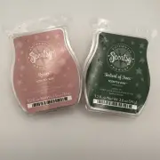 Lot Of 2 Scentsy Wax Warmers~ Quiver & Festival Of Trees ~ Each 3.2oz ~ NEW