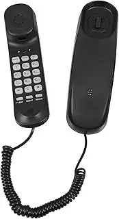 ETHZZLE Elegant Decorative Wall Telephone Wall Mounted Phone for Household Hotel Office Simple Wall Phone Sound Transmission
