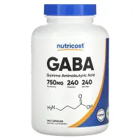 在飛比找iHerb優惠-[iHerb] Nutricost GABA - γ-氨基丁