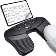 Wireless Page Turner Pedal Bluetooth Foot Pedal for Ipad Rechargeable Music P...