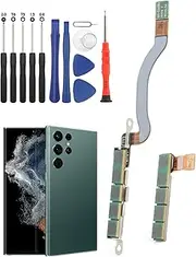 5G Signal Antenna Flex Cable for Samsung Galaxy S22 Ultra 5G with Module for Samsung S22 Ultra 5G S908U Ribbon Connector Accessories Replacement Parts with Repair Tools(4PCS Set)