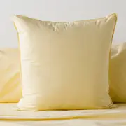 In2linen Organic Cotton 300T/C European Pillow Case - Butter