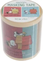 Peanuts Snoopy mt masking tape Dog House width 50mm
